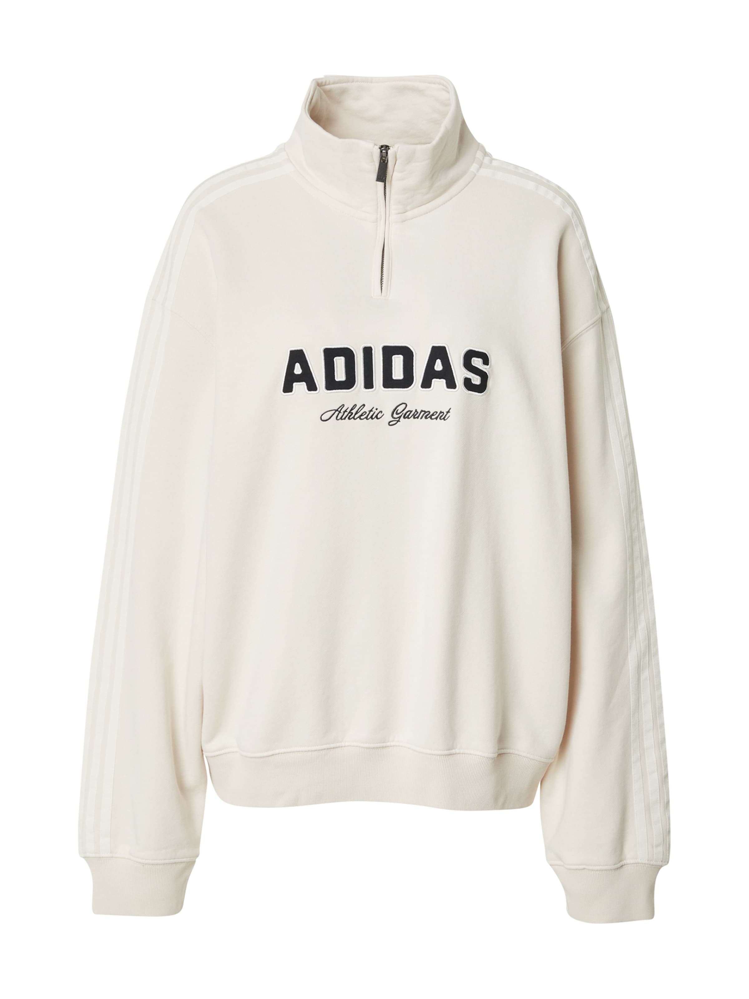 Bluză de molton de la ADIDAS ORIGINALS pe alb: față