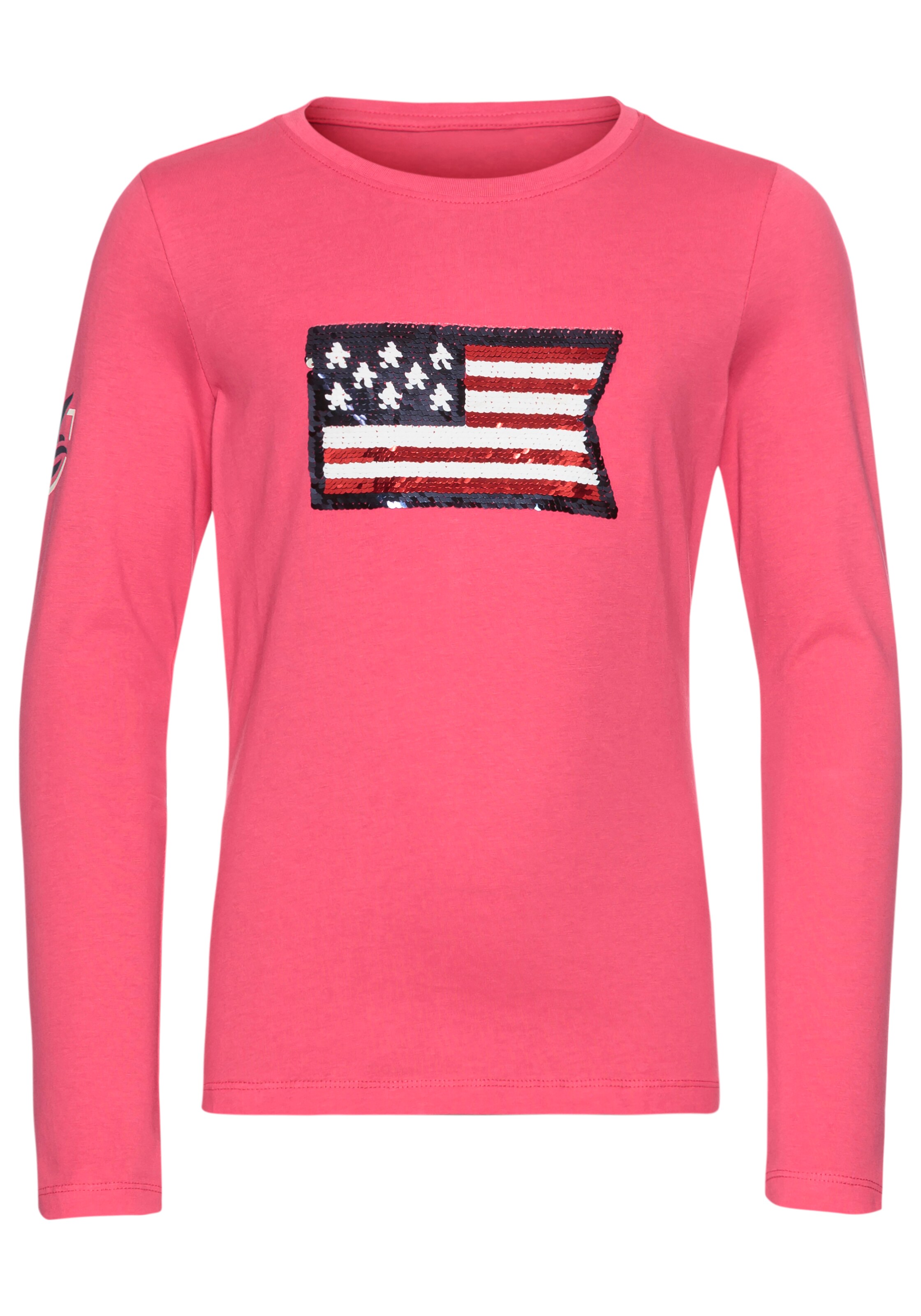 DELMAO Shirt in Pink: Vorderseite