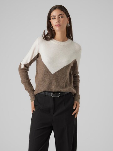 Pull-over 'Plaza' VERO MODA en beige