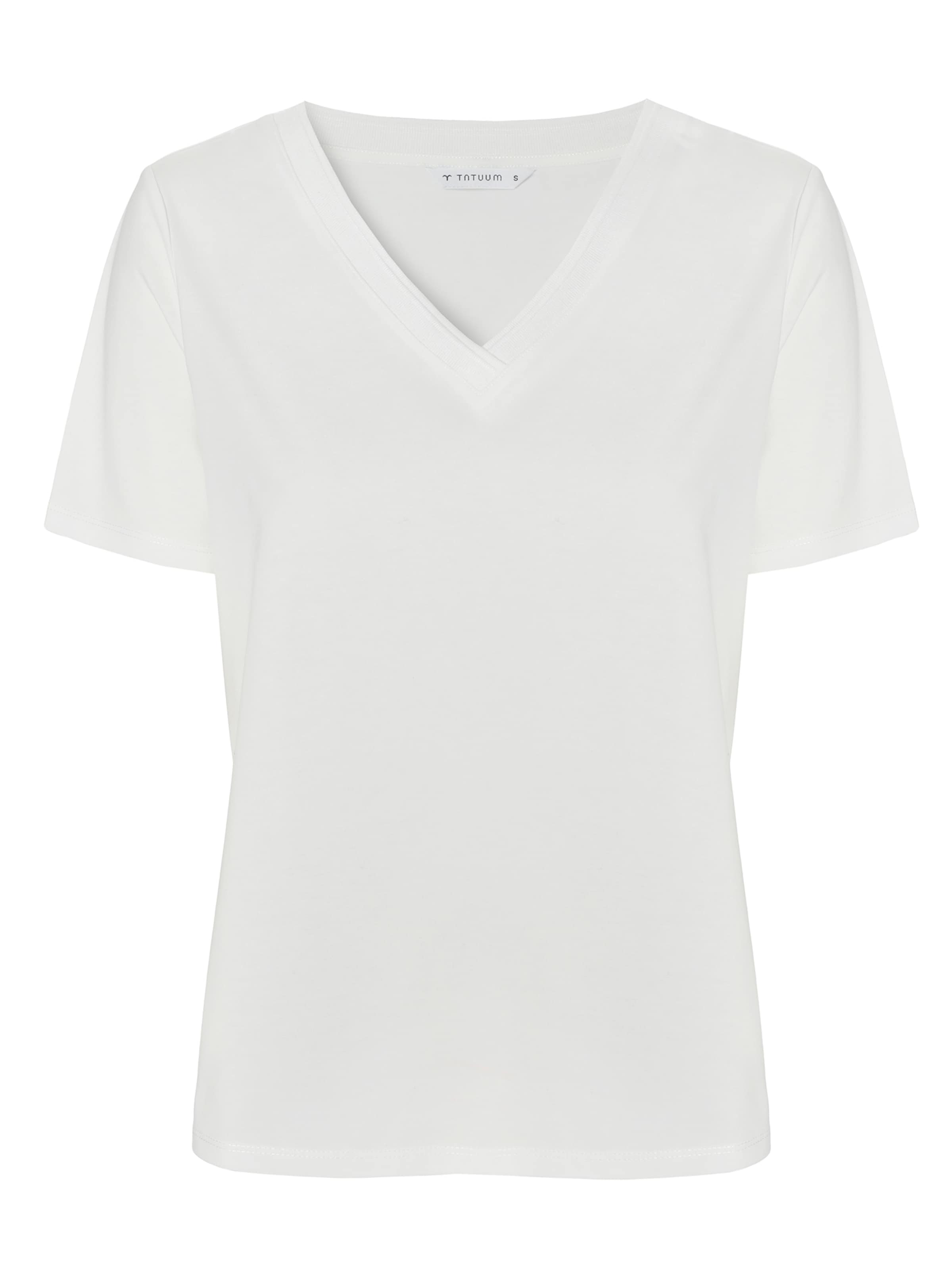 TATUUM - Blusa en blanco: frente