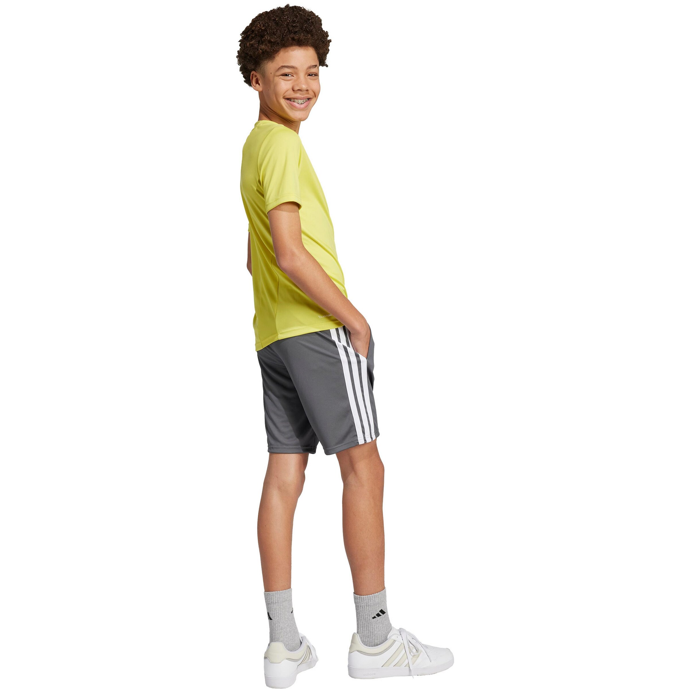 ADIDAS SPORTSWEAR Tracksuit 'Train Essentials' in Yellow