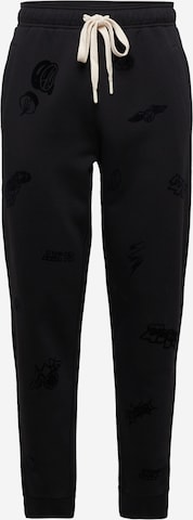 Tapered Pantaloni de la Zadig & Voltaire pe negru: față