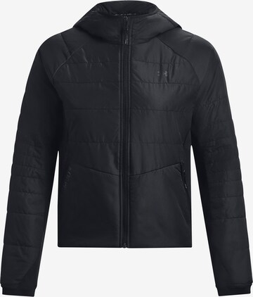 UNDER ARMOUR Athletic Jacket 'Storm Session' in Black: front