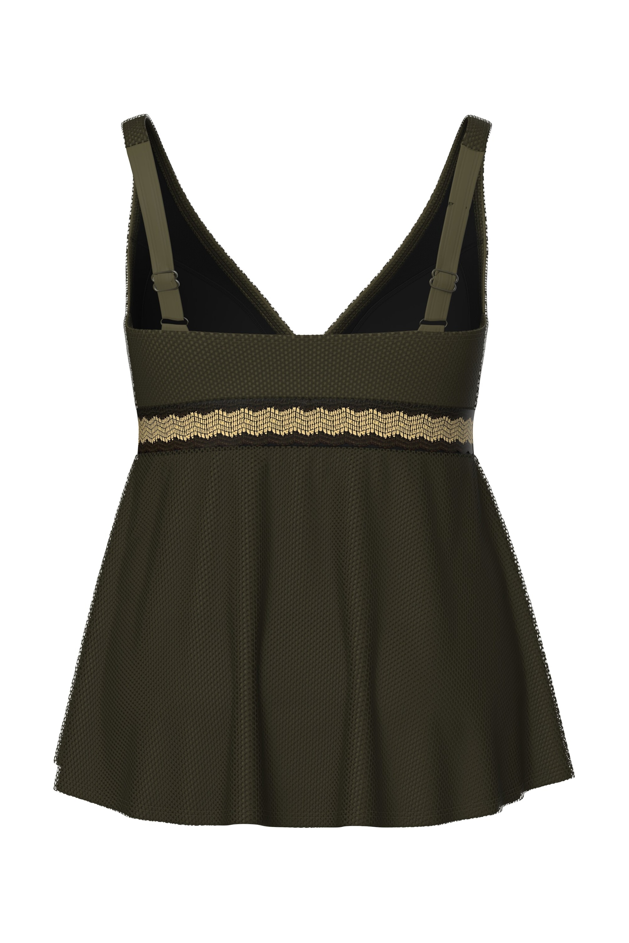 Ulla Popken Negligée in Grün