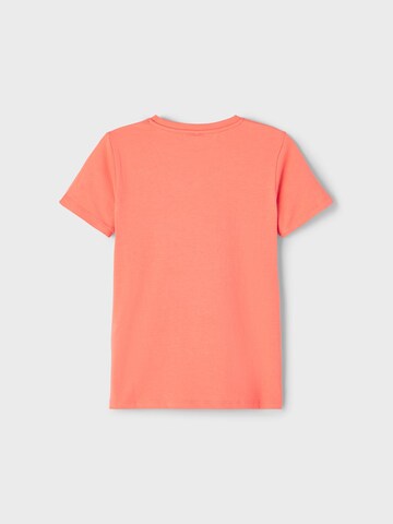NAME IT Shirt 'FAMOS' in Oranje