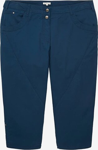 TOM TAILOR Regular Broek in Blauw: voorkant