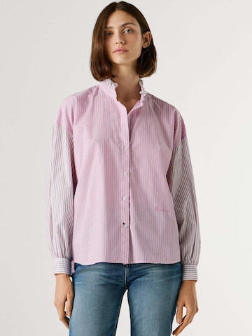 Pepe Jeans Blouse 'Begury' in Roze: voorkant
