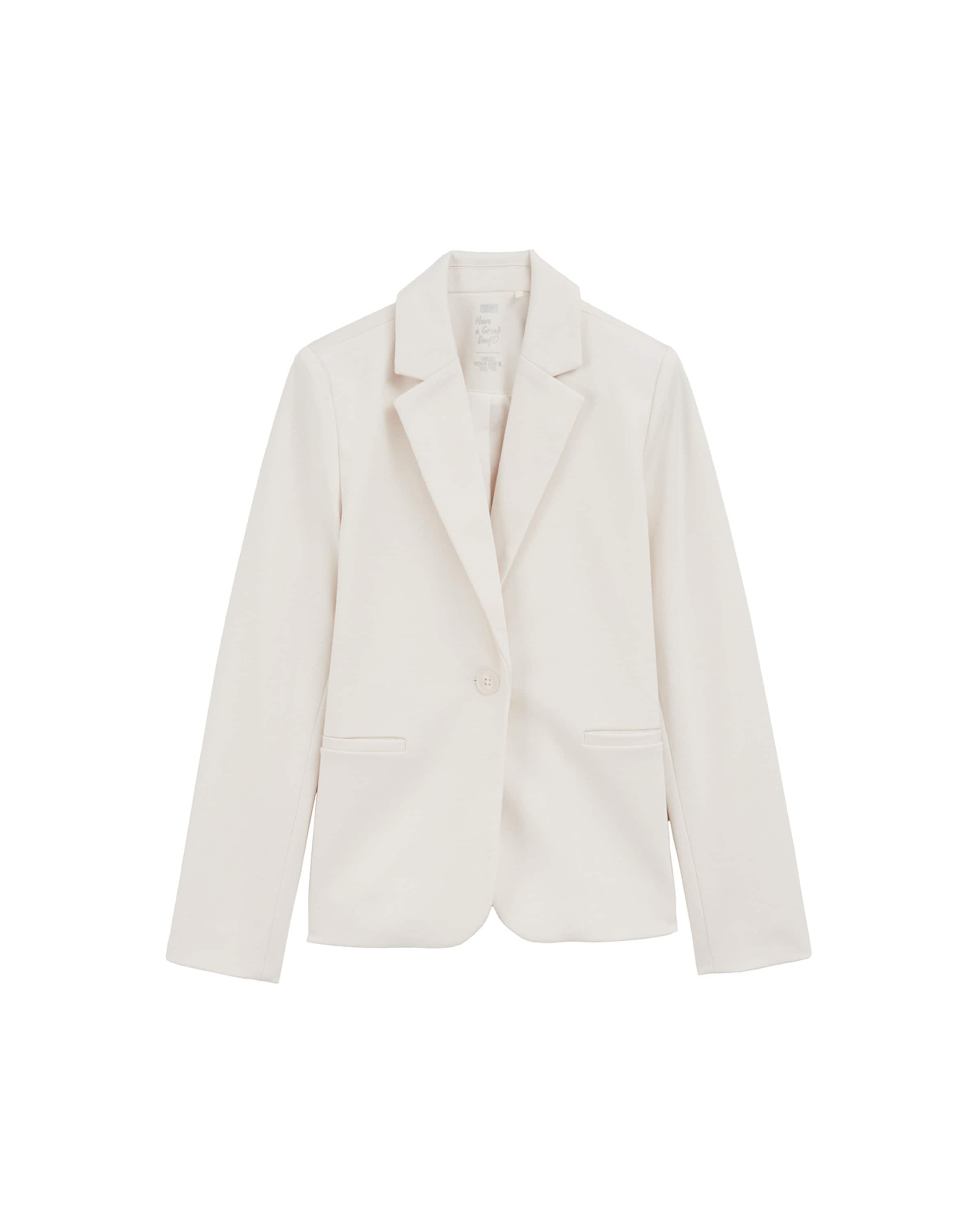 WE Fashion Blézer - fehér: elől