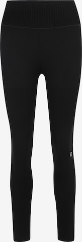 OCEANSAPART Skinny Workout Pants 'Riley' in Black: front