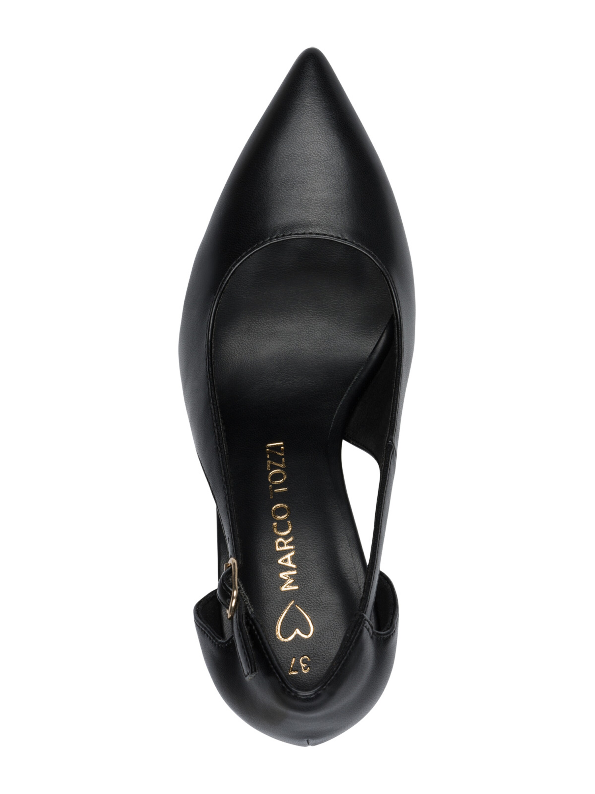 MARCO TOZZI Czółenka 'Court Sho' w kolorze czarny