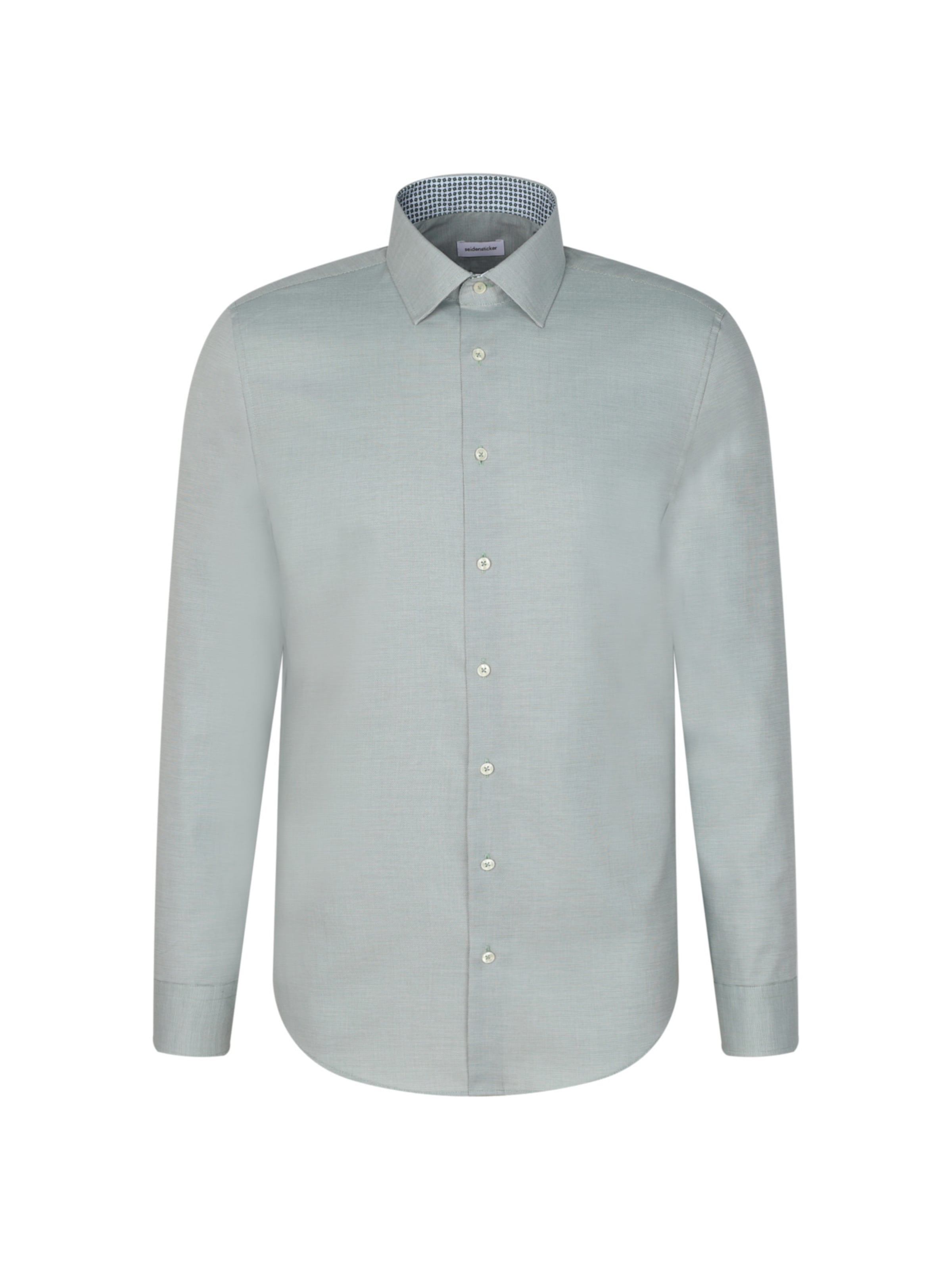 SEIDENSTICKER Slim Fit Forretningsskjorte 'Shaped' i grøn: forside