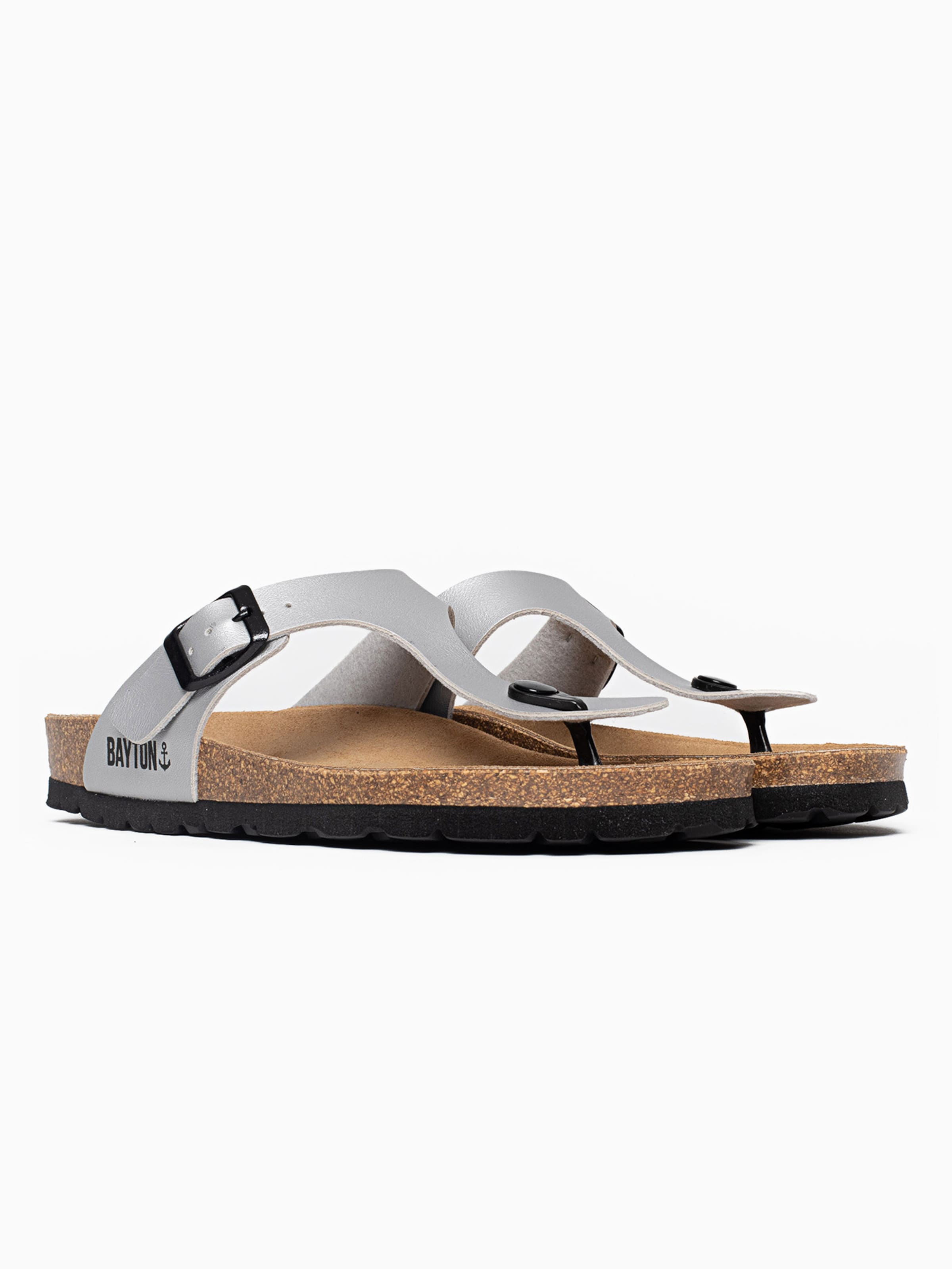 Bayton Босоножки через палец 'Mercure' в Серый