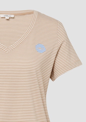 s.Oliver Shirt in Beige