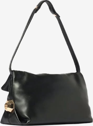 Borsa a spalla 'AA6097 E0958' di Liu Jo in nero: frontale