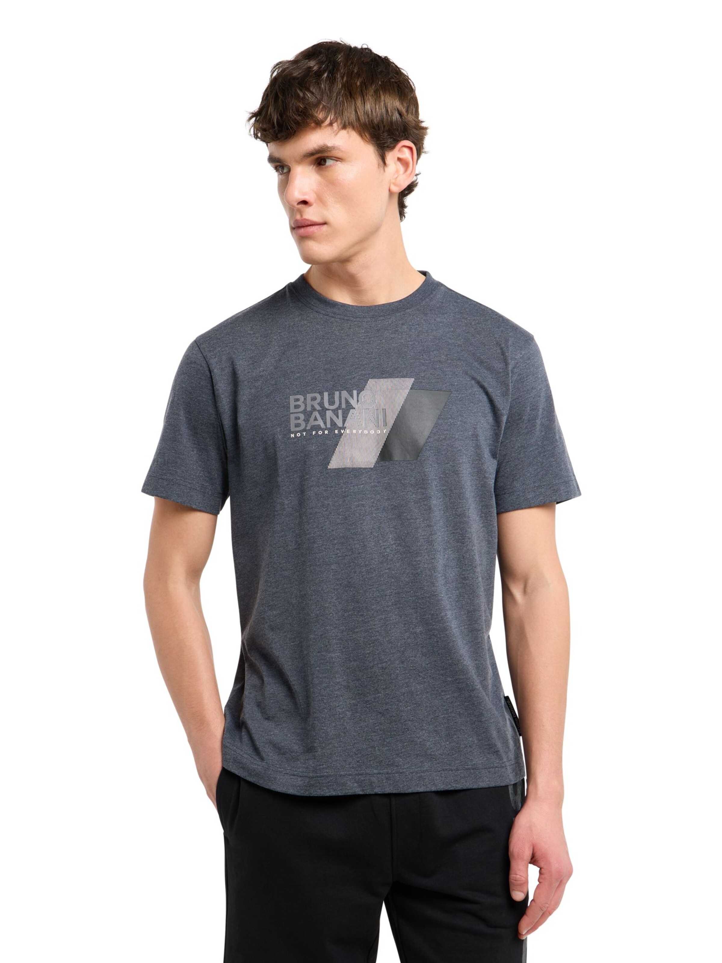 Bruno Banani Shirt 'Gentry' in Grey: front