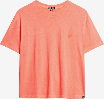 T-shirt Superdry & Co en rose : devant
