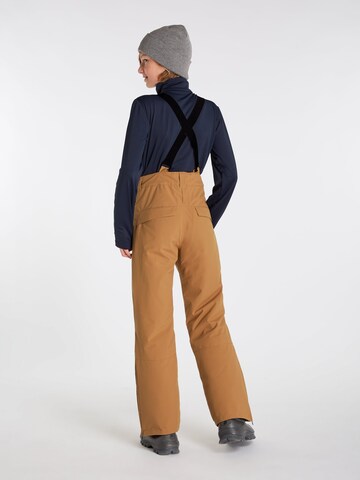PROTEST Regular Workout Pants 'SPIKET JR' in Brown