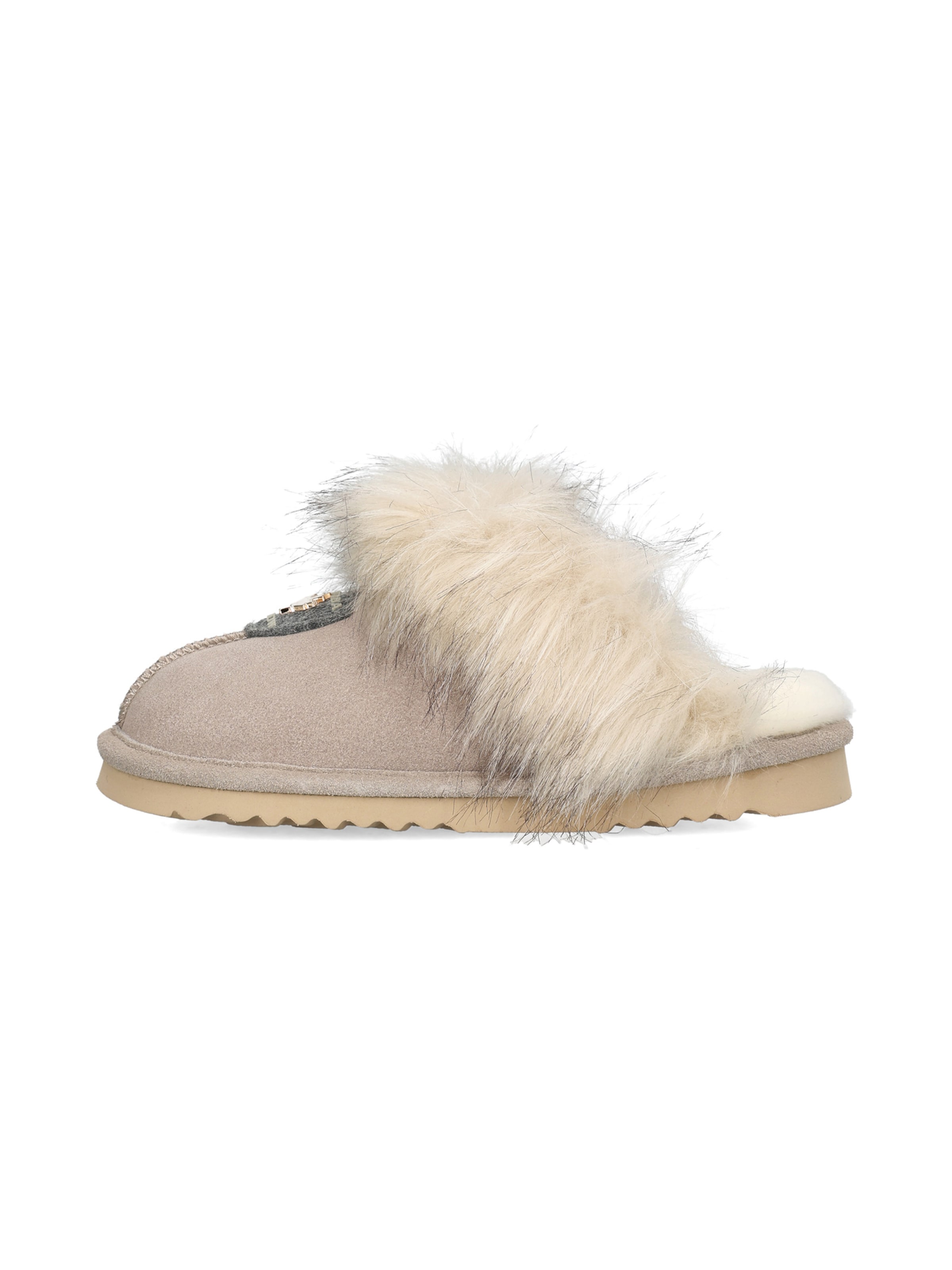 CANADA SNOW Slipper 'Edmonton' in Grau: Vorderseite