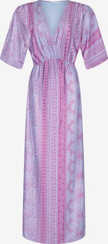 Chic by Lirette Jurk 'Kimono Lotus Guna' in Lila: voorkant
