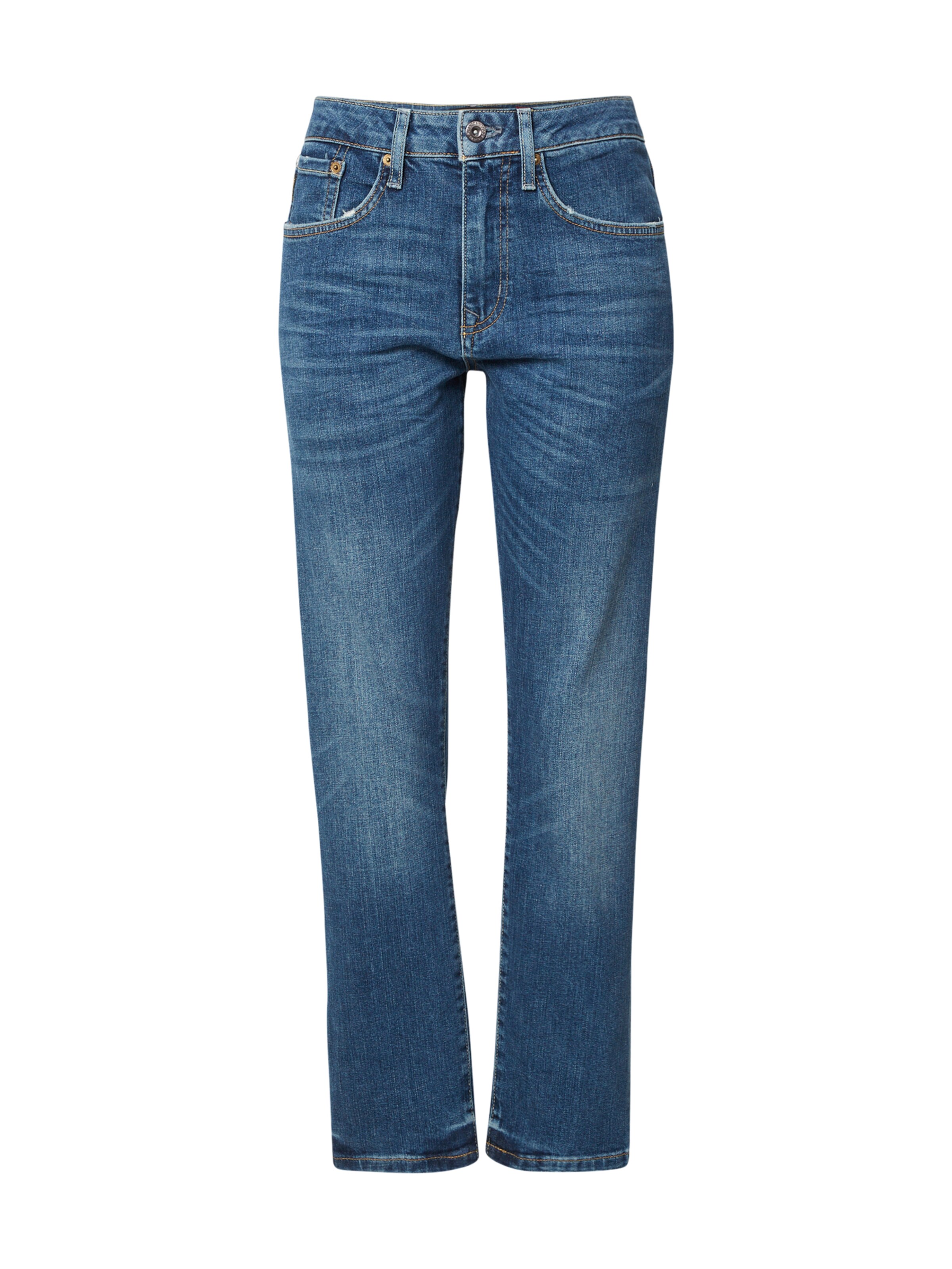 Coupe slim Jean Superdry en bleu : devant