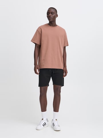 BLEND Regular Trousers ' BHKunal Sweat shorts ' in Black
