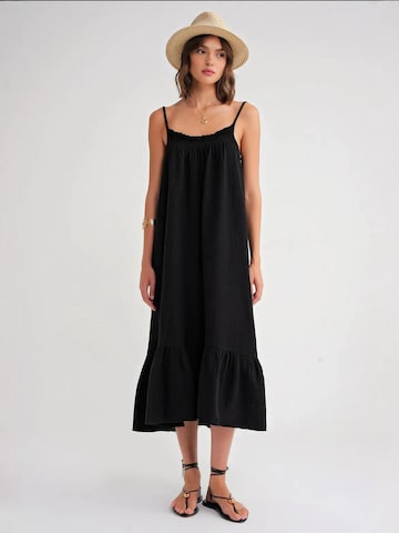 Robe MixRay en noir : devant