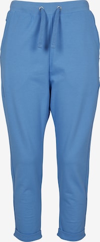 Urban Classics Tapered Broek in Blauw: voorkant