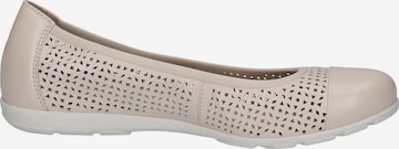 CAPRICE Ballet Flats in Beige