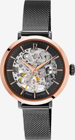Montre à affichage analogique 'Pierre Lannier - Automatic watch Automatic - Automatic watch movement - Watch case width: 35 mm' Pierre Lannier en gris : devant