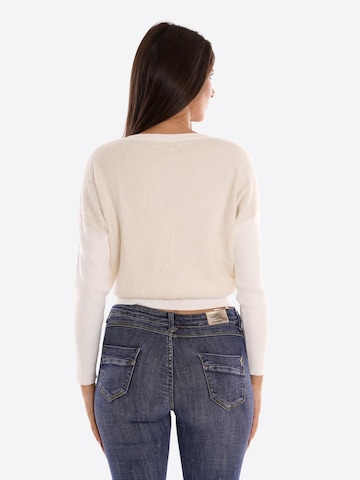 Pull-over 'Maglia' Yes Zee en blanc