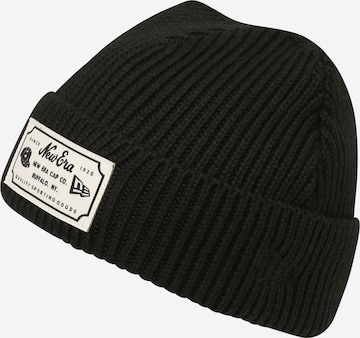 NEW ERA Beanie in Black: front