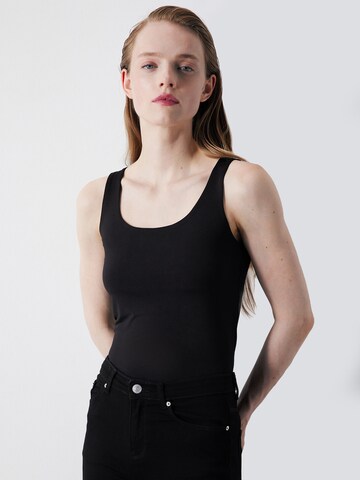 Ipekyol Top in Black: front