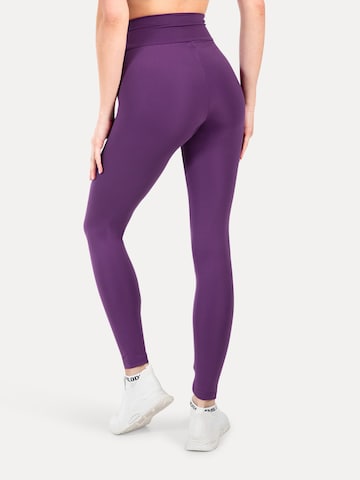 Smilodox Slimfit Leggings 'Kenna' in Lila