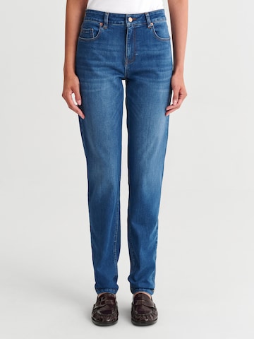 Coupe slim Jean 'Faros' TATUUM en bleu : devant