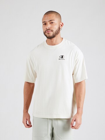 Champion Authentic Athletic Apparel Shirt in Beige: front