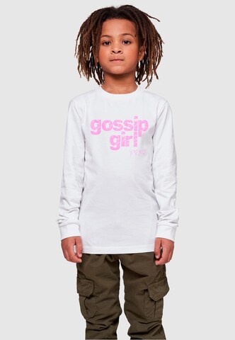 ABSOLUTE CULT Shirt 'Gossip Girl' in Wit: voorkant