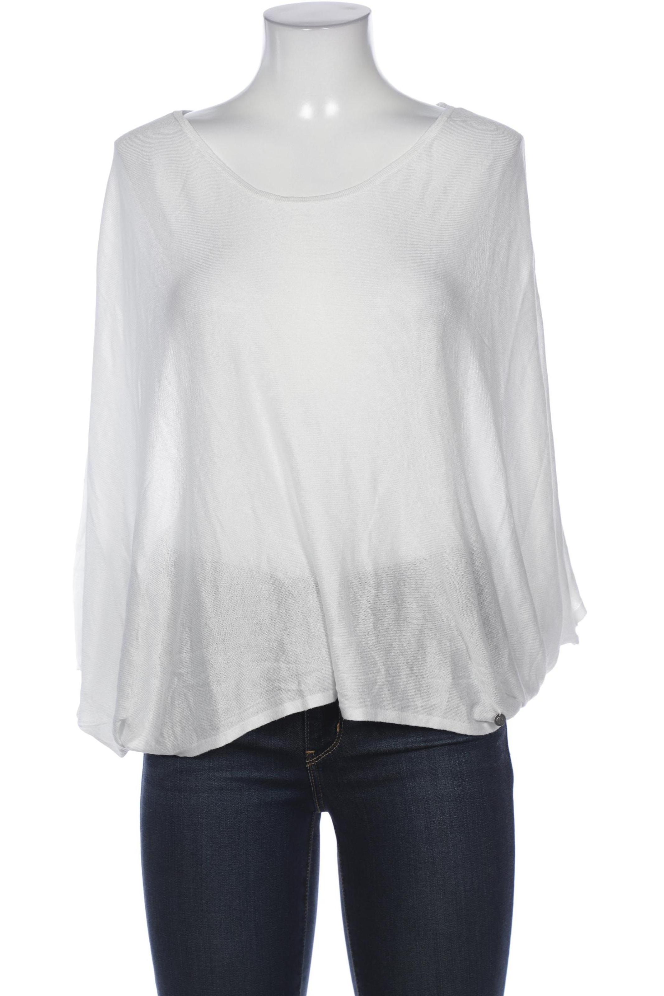 Elias Rumelis Pullover S in Weiß: Vorderseite