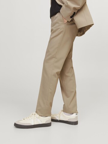 Coupe slim Pantalon 'JJSolar' Jack & Jones Junior en beige