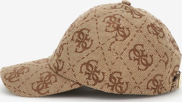 Casquette 'JEANIE' GUESS en marron : devant