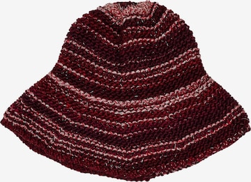 COLLEZIONE ALESSANDRO Hat 'Lina' in Red: front