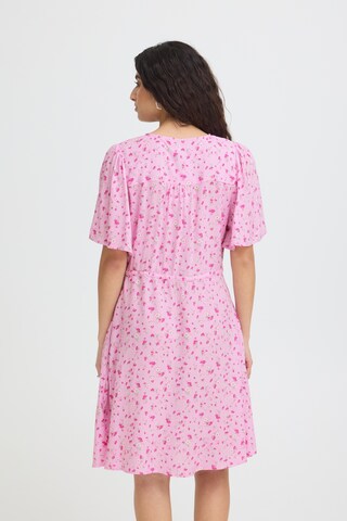 ICHI - Vestido em rosa