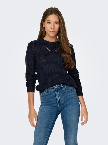 Pull-over 'Megan Felo' JDY en bleu : devant