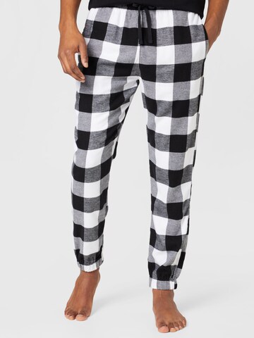 HOLLISTER Pajama Pants in White: front