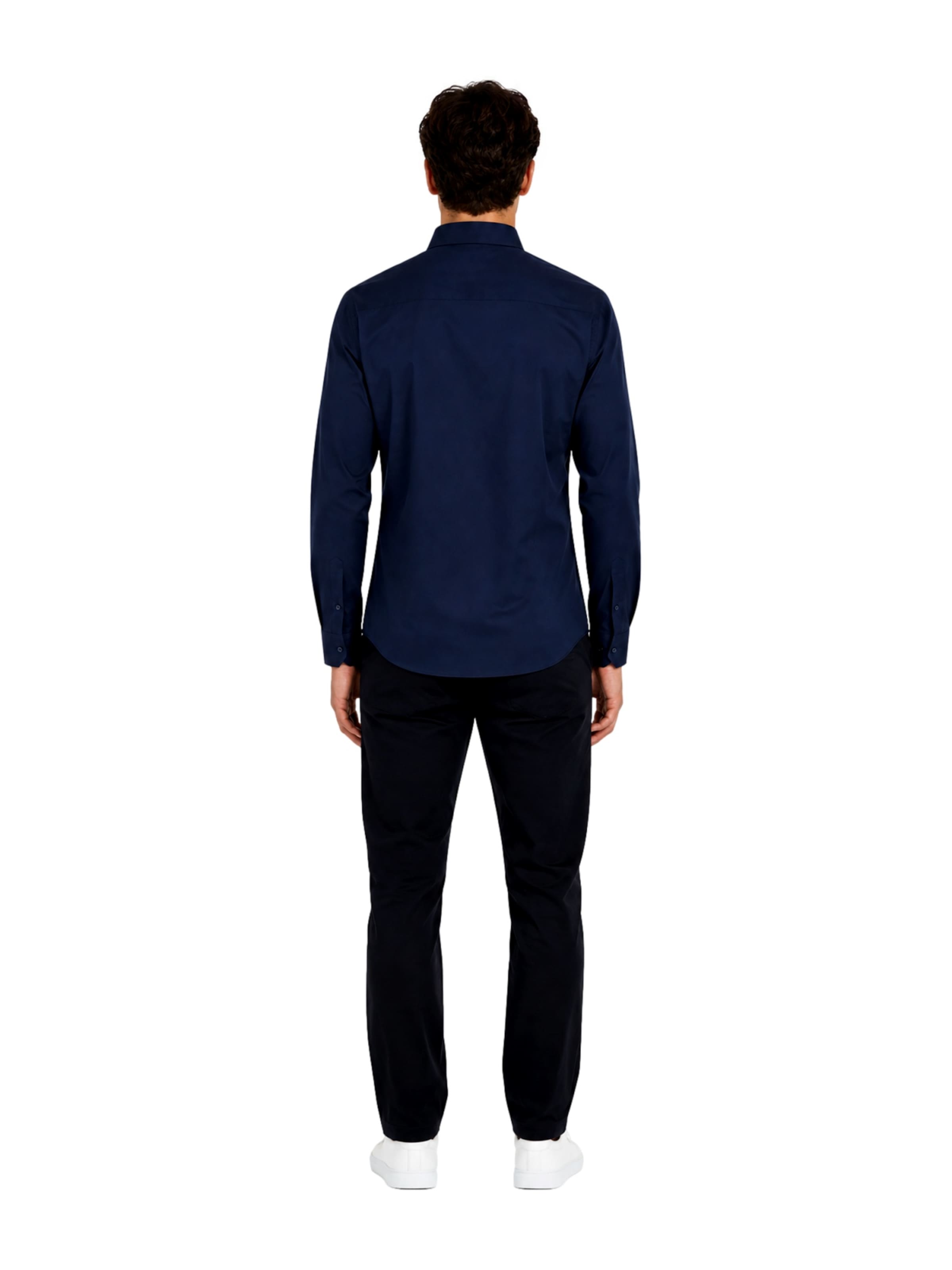 Regular fit Camicia di Emporio Armani in blu