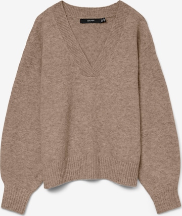 VERO MODA - Jersey 'VMBoom' en marrón: frente