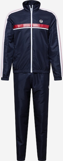 Costum de trening 'AGAVE' Sergio Tacchini pe albastru închis / roșu / alb, Vizualizare produs