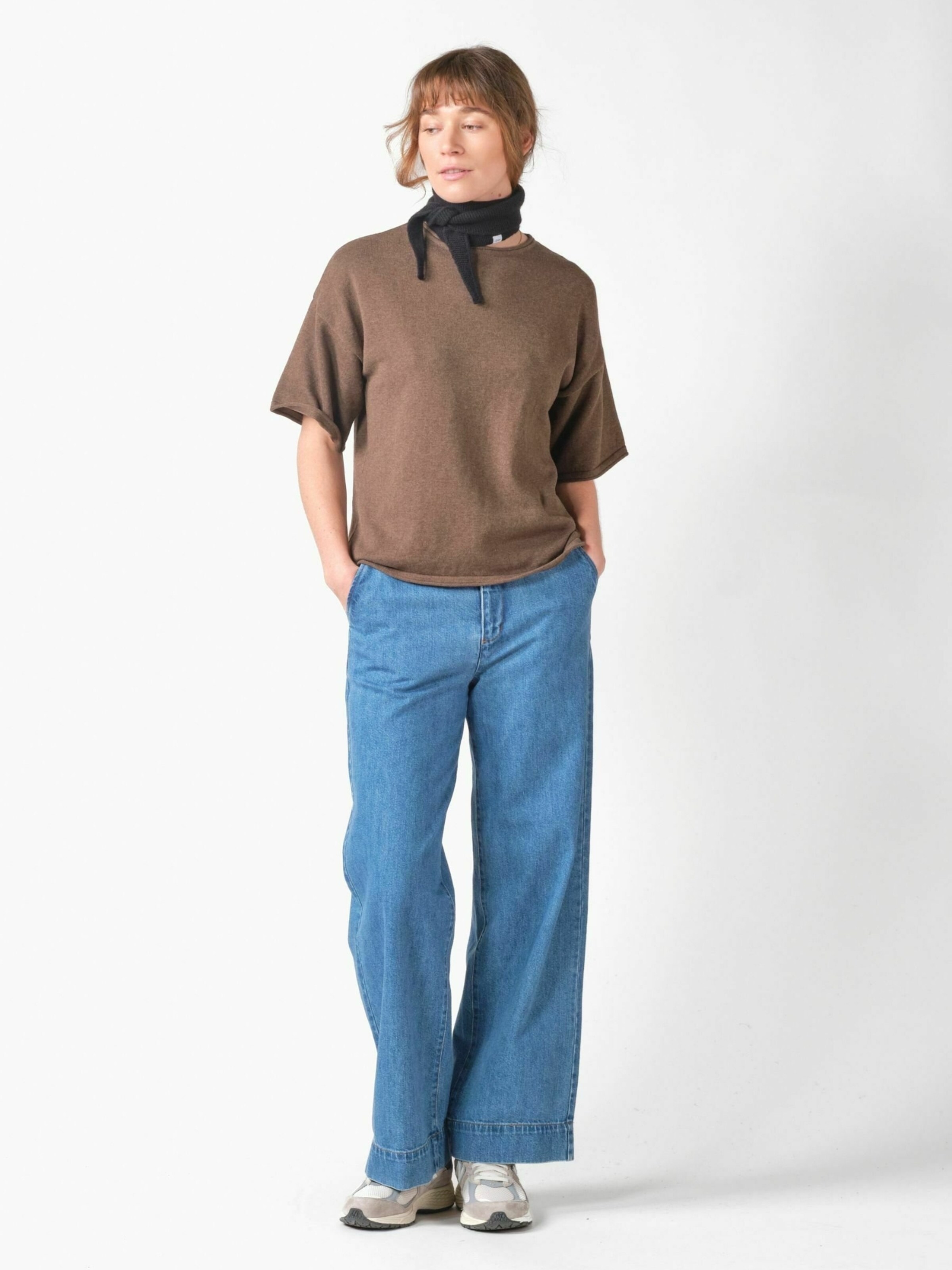 Klitmøller Sweter ' Violet ' w kolorze czarny