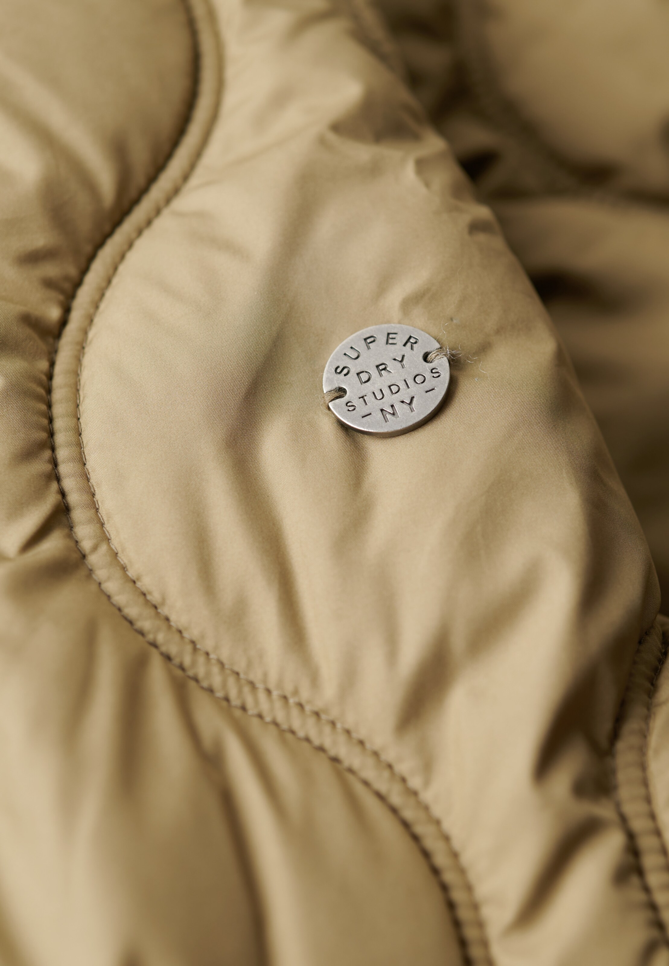 Manteau mi-saison Superdry en vert