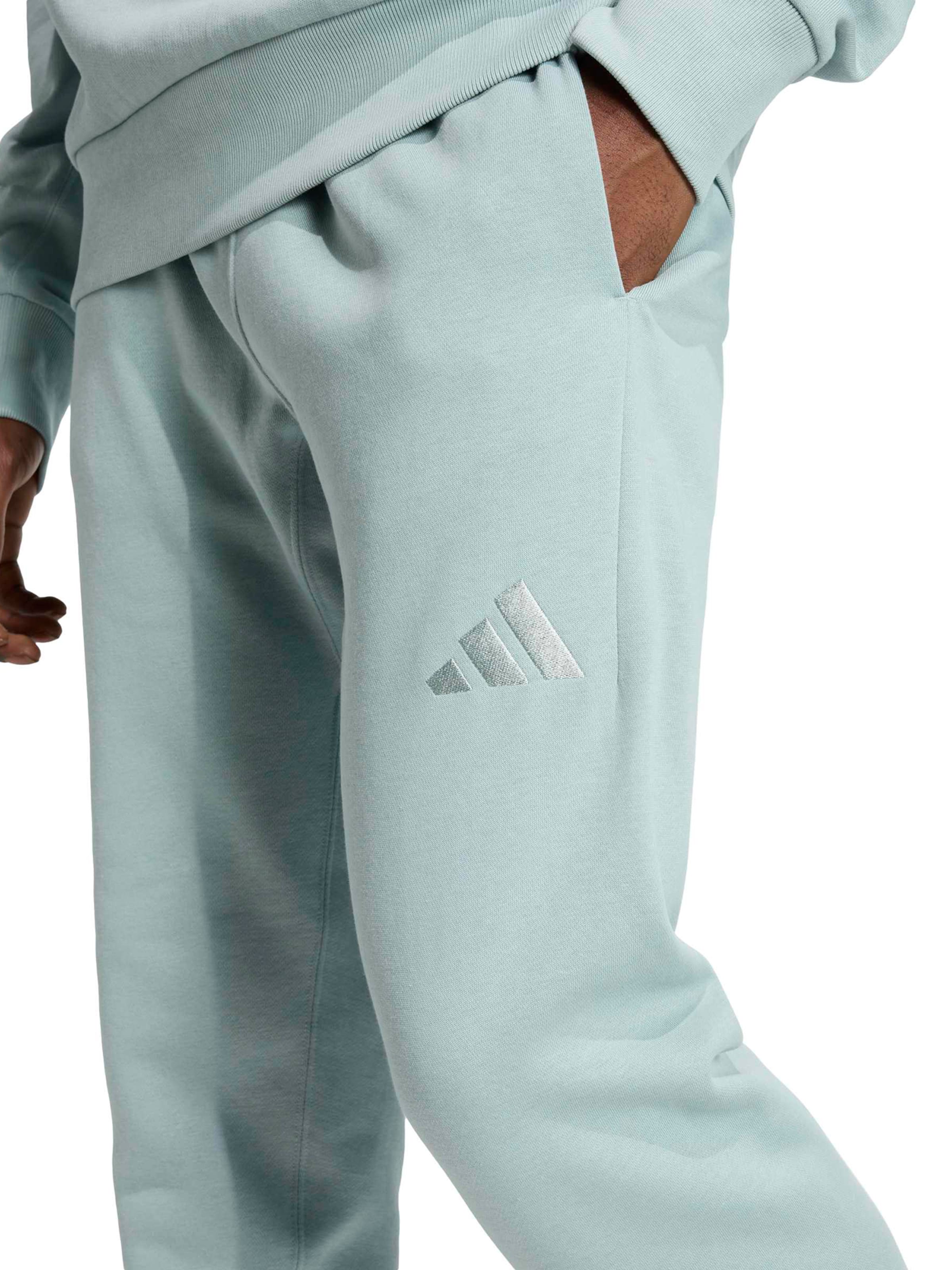 Tapered Pantaloni sportivi 'A SZN' di ADIDAS SPORTSWEAR in verde