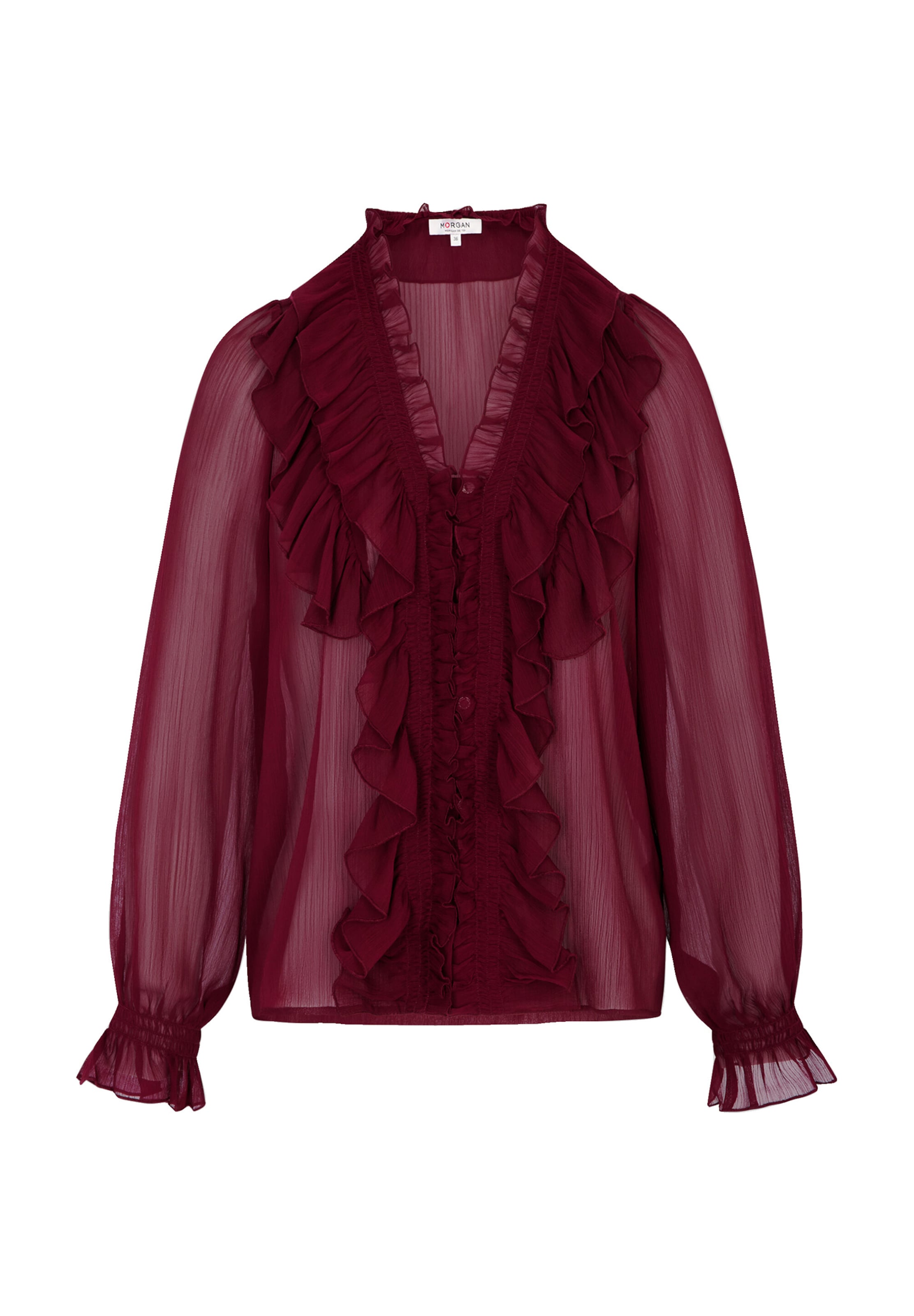 Morgan Blouse in Red: front